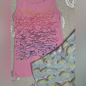 Victoria’s Secret PINK Vintage Rainbow Bling Set M/S